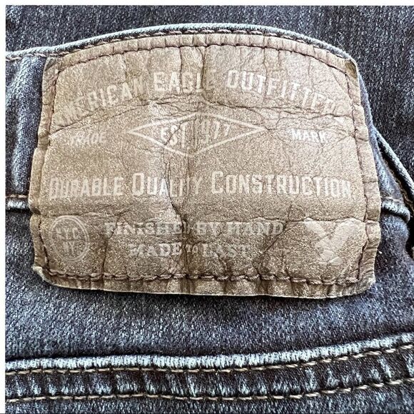 American Eagle Skinny 360 Extreme Flex Jeans. Midrise, Medium Wash. Sz 31x30 EUC - Picture 5 of 13